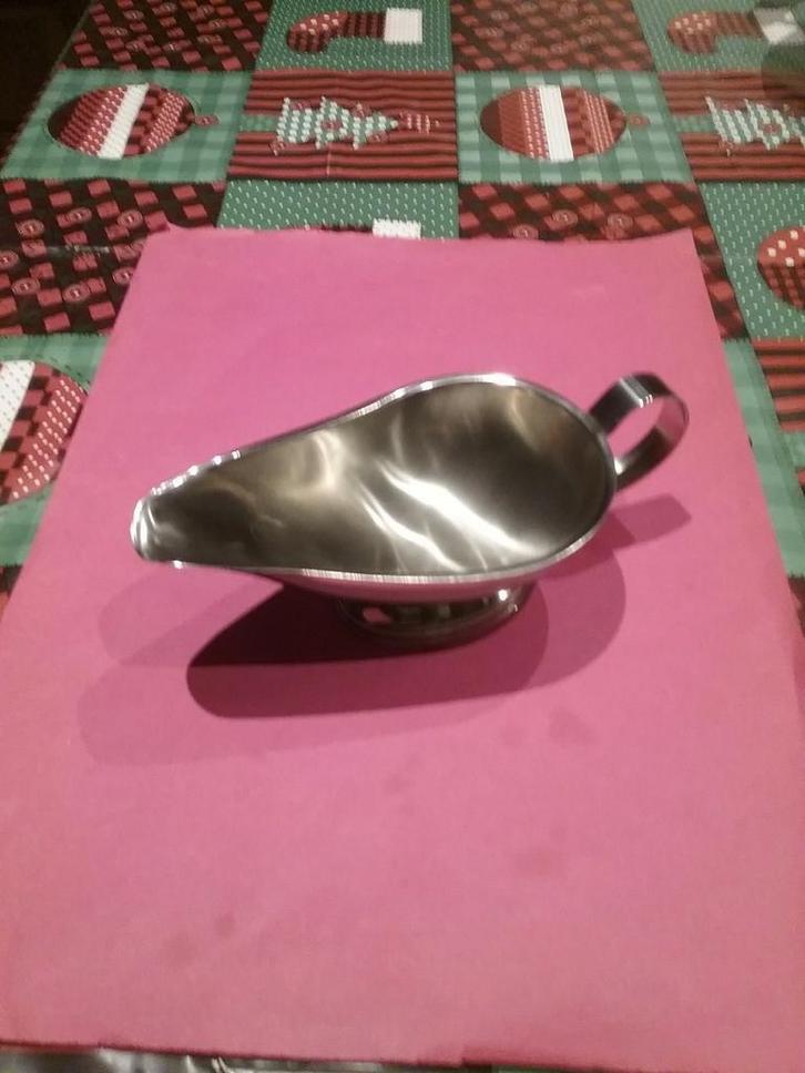 Inox Sauskannetje (geen AMC), Huis en Inrichting, Keuken | Servies, Nieuw, Ophalen of Verzenden