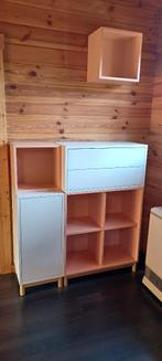 IKEA EKET kastcombinatie, Ophalen, Zo goed als nieuw, Modern wit-rose