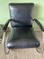Vintage Tubax Vilvoure fauteuil, Huis en Inrichting, Ophalen, Gebruikt, 75 tot 100 cm, Metaal