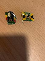 Lot van 2 retro Pins van Bob Marley, Verzamelen, Speldjes, Pins en Buttons, Ophalen of Verzenden, Zo goed als nieuw