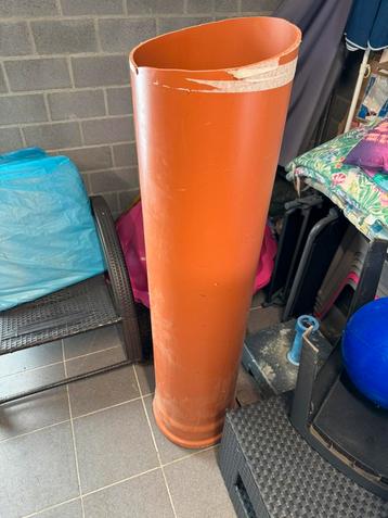 Oranje buis - binnendiameter 30cm, hoogte 135cm