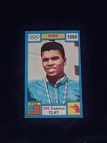 Panini sticker card Olympia  ' Cassius Clay '  -nieuw- beschikbaar voor biedingen