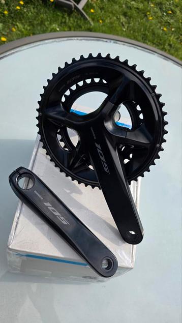 Pédalier neuf shimano 105 12v r7100 compact 50/34 172.5  beschikbaar voor biedingen