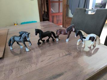 Gros chevaux Schleich  beschikbaar voor biedingen