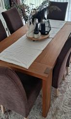 Table à manger en bois massif, Rectangulaire, Modern, Autres essences de bois, 50 à 100 cm