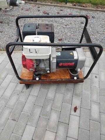 Europower ep 6000 stroomgroep  beschikbaar voor biedingen