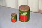 Pots W-Germany Waechtersbach vintage vert & orange, Enlèvement ou Envoi