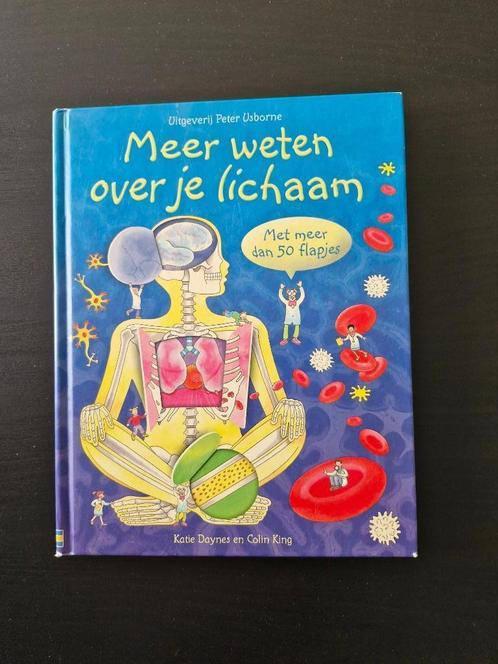 Meer weten over je lichaam - met meer dan 50 flapjes, Livres, Livres pour enfants | Jeunesse | Moins de 10 ans, Non-fiction, Enlèvement ou Envoi