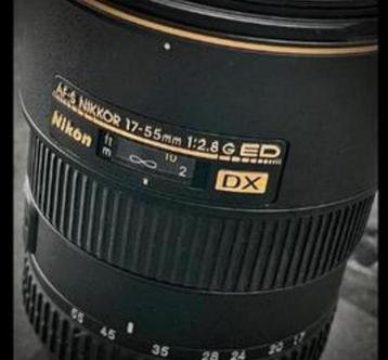 SPLINTERNIEUWE Nikon Nikkor AF-S DX 17-55mm f/2.8G IF-ED beschikbaar voor biedingen