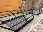 industriële trap zwart 8 treden, Doe-het-zelf en Bouw, Ophalen, Gebruikt, Trap