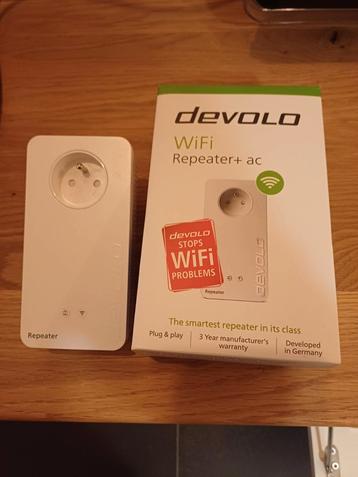 Devolo WiFi repeater + ac beschikbaar voor biedingen