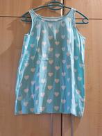 Groen/blauw topje met hartjes maat 170/176, Kinderen en Baby's, Kinderkleding | Maat 176, Ophalen, Zo goed als nieuw, C&A, Meisje