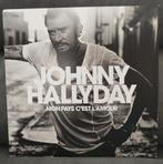 Vinyle Johnny Hallyday Etat neuf mon pays c'est l'amour, Comme neuf, Enlèvement ou Envoi