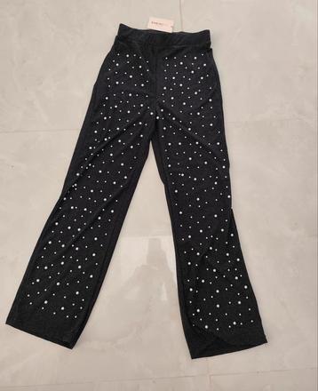 Pantalon, leggings avec perles et fils argentés. T. M. .  beschikbaar voor biedingen