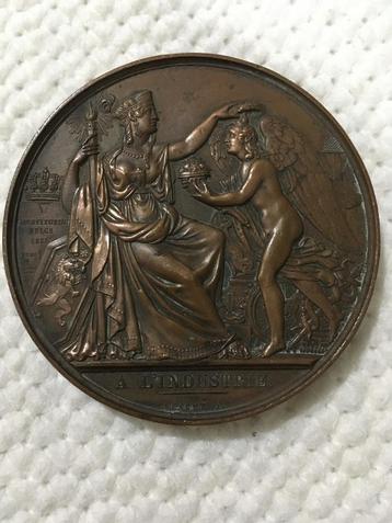 Médaille bronze 1835 rare