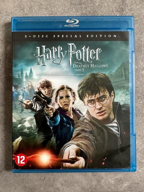 Blu ray Harry Potter and the Deathly Hallows part 2, Cd's en Dvd's, Blu-ray, Zo goed als nieuw, Avontuur, Ophalen