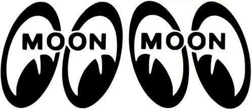 Mooneyes sticker set #8, Motoren, Accessoires | Stickers, Verzenden