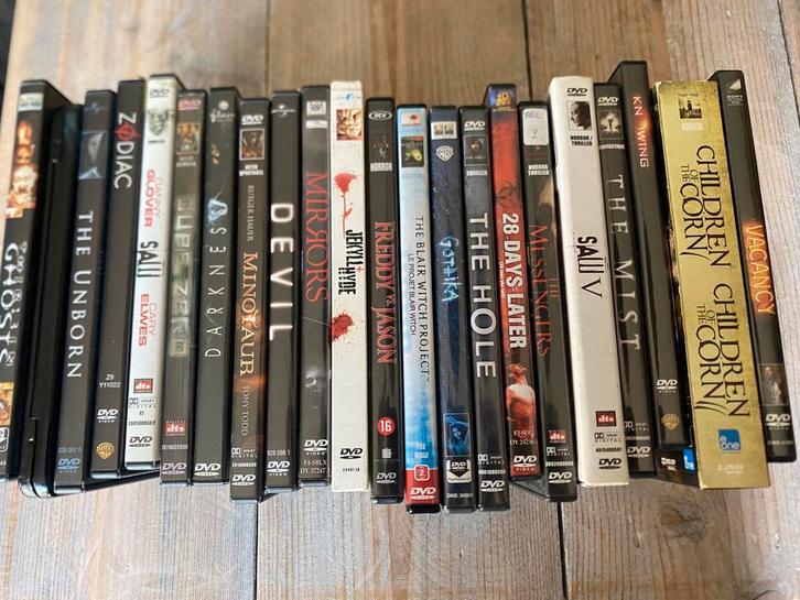 Lot dvd horror, Cd's en Dvd's, Dvd's | Overige Dvd's, Zo goed als nieuw, Ophalen