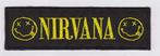 Nirvana stoffen opstrijk patch embleem #3, Nieuw, Kleding, Verzenden