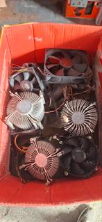 Lots de ventilateurs et refroidisseur de processeur, Computers en Software, Computerkoelers, Ophalen, Gebruikt, Luchtkoeling