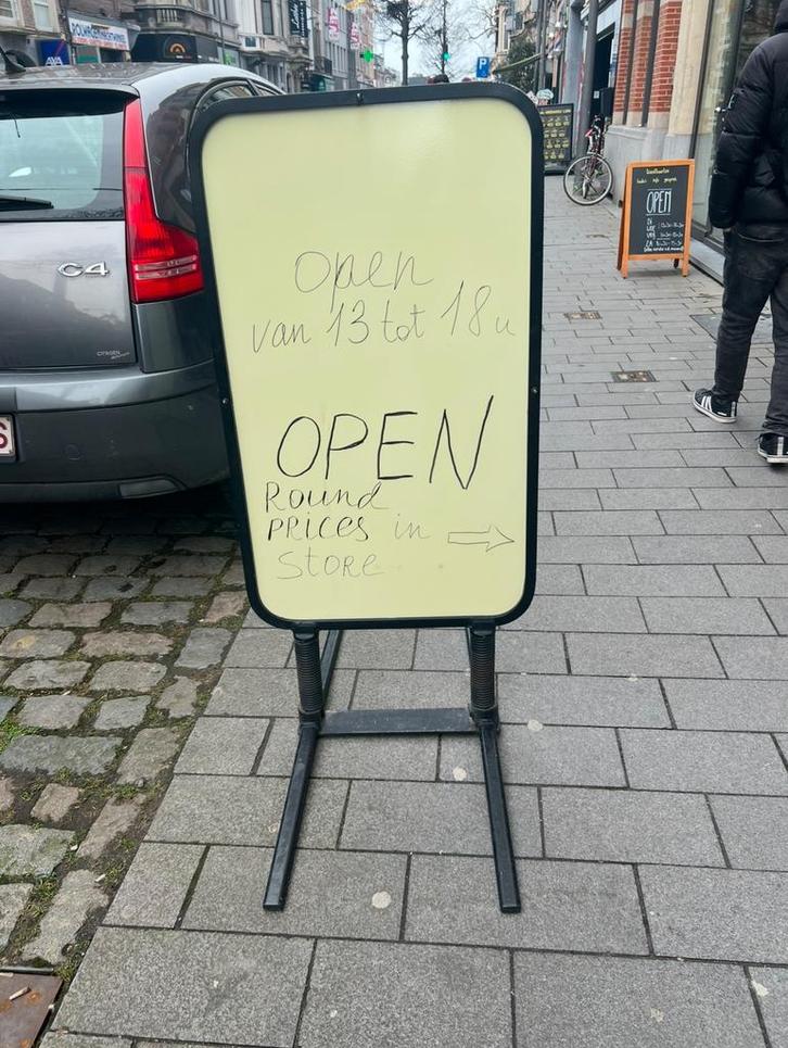 Stoepbord Super – stevig en stabiel., Zakelijke goederen, Overige Zakelijke goederen, Ophalen