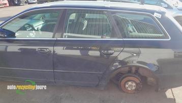 Portière 4portes arrière gauche d'un Audi A4 (LZ9Y), 3 mois de garantie, Utilisé, Audi, Porte