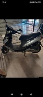 Zwart grijs van kleur, Fietsen en Brommers, Scooters | Peugeot, Ophalen, Gebruikt, Overige modellen, Klasse A (25 km/u)