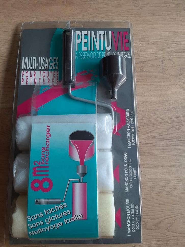 Verfrollers met Pintuvie-tank, Doe-het-zelf en Bouw, Schildersmaterialen, Ophalen of Verzenden