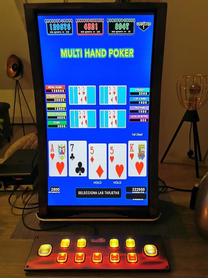 Multi Casino unit, Verzamelen, Automaten | Gokkasten en Fruitautomaten, Zo goed als nieuw, Ophalen