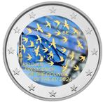 2 euros Belgique 2024 Présidence de l'UE colorée, 2 euros, Enlèvement ou Envoi, Belgique
