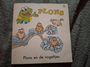 Vintage voorleesboekje Plons en de vogeltjes beschikbaar voor biedingen
