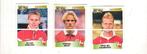 Panini Europa ' 96 / Danmark : 3 stickers, Verzenden, Zo goed als nieuw, Poster, Plaatje of Sticker