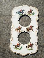 Afdekplaatjes lichtschakelaar paardenmotief, Antiek en Kunst, Curiosa en Brocante, Ophalen