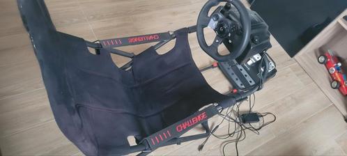 Playseat met Logitech G920., Games en Spelcomputers, Spelcomputers | Xbox | Accessoires, Zo goed als nieuw, Xbox One, Xbox Series X