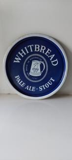 Whitbread pale-stout Emaille dienbord jaren begin 1950, Ophalen of Verzenden, Zo goed als nieuw, Gebruiksvoorwerp