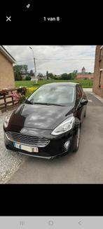 Ford fiesta 1.0 ecoboost titanium 101pk, Voorwielaandrijving, Stof, Zwart, Zwart