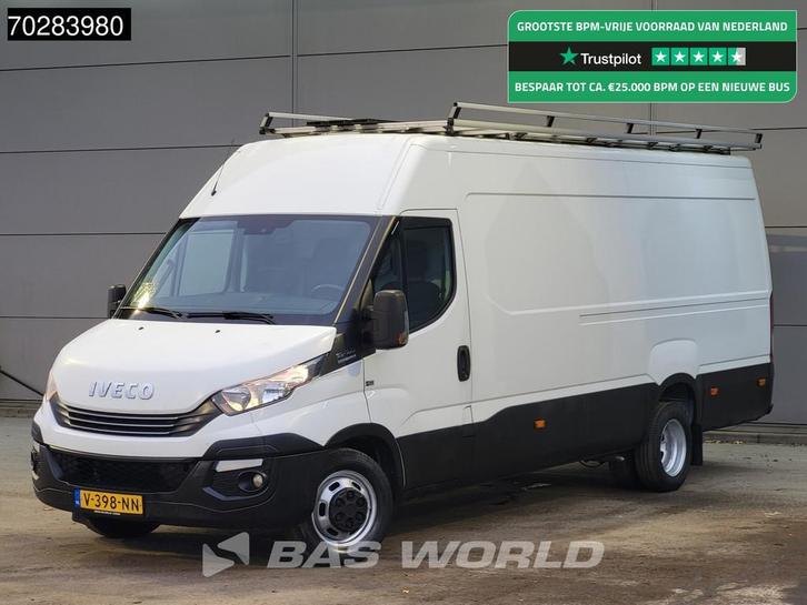 Iveco Daily 35C18 3.0L Automaat Dubbellucht L3H2 180PK 3,5t, Auto's, Bestelwagens en Lichte vracht, Bedrijf, Te koop, Achteruitrijcamera