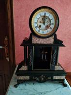 Ensemble de cheminée en marbre ancien en trois pièces, Antiquités & Art, Antiquités | Horloges, Enlèvement