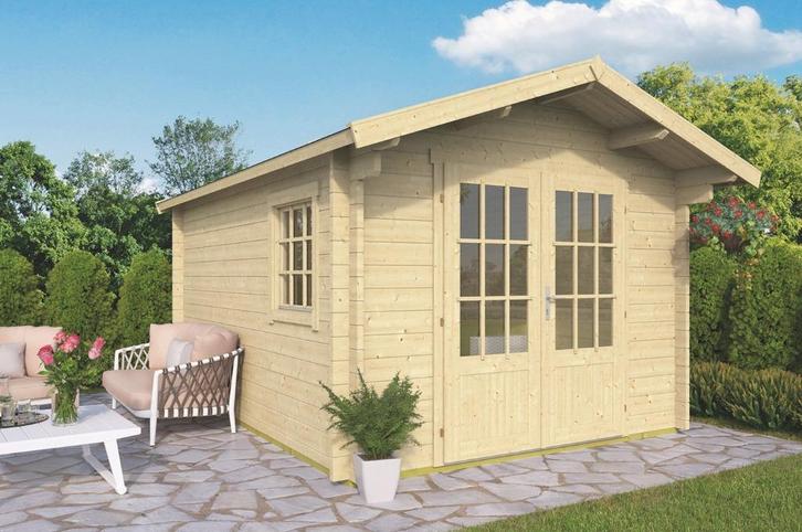 Tuinhuisjes, Blokhutten, Tuin en Terras, Tuinhuizen, Nieuw, Blokhut, Hout, Ophalen