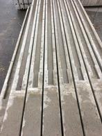Betonpalen met sleuf voor houten omheining, Tuin en Terras, Ophalen, Zo goed als nieuw, 250 cm of meer, Palen