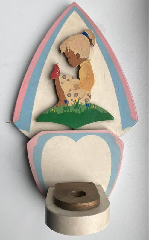 Houten kinderkandelaar van Jan Snelten, Kinderen en Baby's, Speelgoed | Houten speelgoed, Zo goed als nieuw, Ophalen of Verzenden