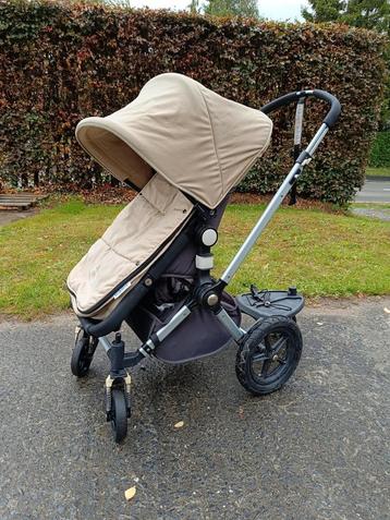 Bugaboo cameleon 3 buggy zandkleur - fushia met veel extra's, Poussette combi, Tige de poussée réglable, Bugaboo, Enlèvement