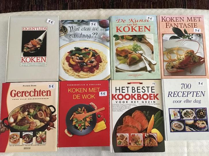 25 kookboeken aan slechts 5 euro per boek, Boeken, Kookboeken, Zo goed als nieuw, Ophalen of Verzenden