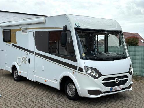 Mobilhome integraal fiat ducato automaat 35.000km, Caravans en Kamperen, Mobilhomes, Particulier, Integraal, tot en met 4, Fiat