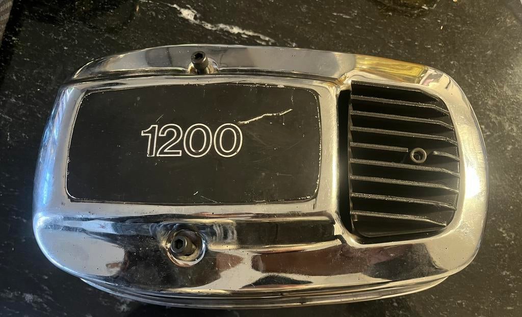 Tête de pelle et calandre Harley Davidson, Envoi, Utilisé