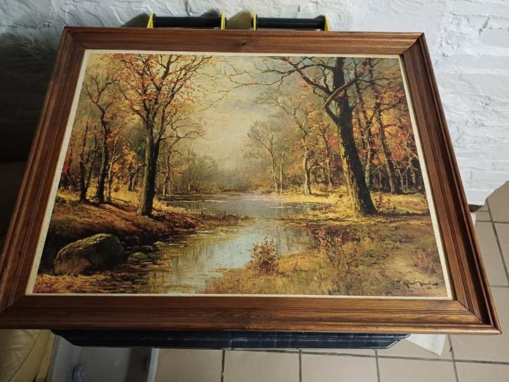 Robert Wood. Verf?, Antiek en Kunst, Kunst | Schilderijen | Klassiek, Ophalen of Verzenden