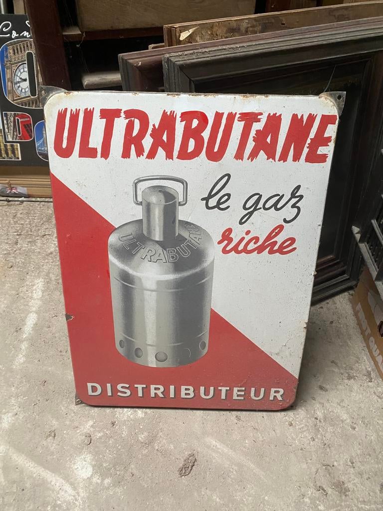 Tres belle plaque emaillee en bon etat +++, Collections, Enlèvement ou Envoi, Utilisé