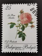 Belgie 1990 - flora - bloemen - rozen Redouté - Amélie, Ophalen of Verzenden, Gestempeld, Overig