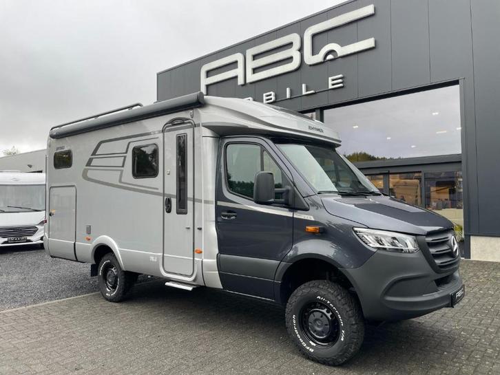 Hymer ML-T 580 4x4 - 190 PK - Hymer Smart Battery - 5G, Caravans en Kamperen, Mobilhomes, Bedrijf, tot en met 4, Half-integraal