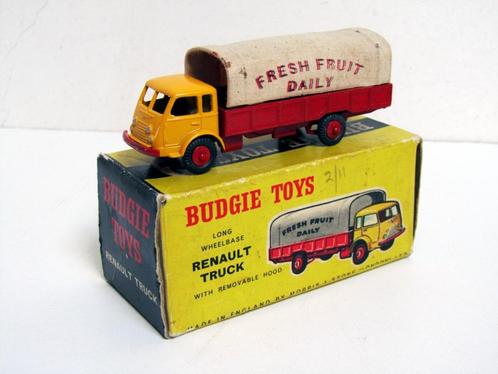 Budgie Toys Long Wheelbase Renault Diesel Truck (1959-64), Hobby en Vrije tijd, Modelauto's | Overige schalen, Zo goed als nieuw
